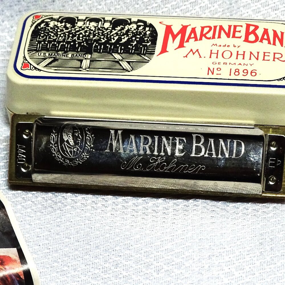 Marine Band M.Hohner Germany Harmonica EB A440